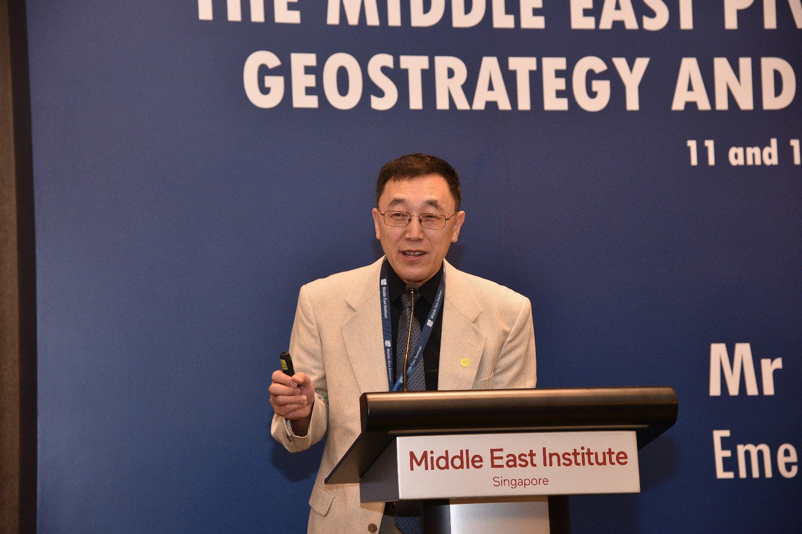 Bai Gao, professor of sociology at Duke University. Photo: Middle East Institute Singapore
