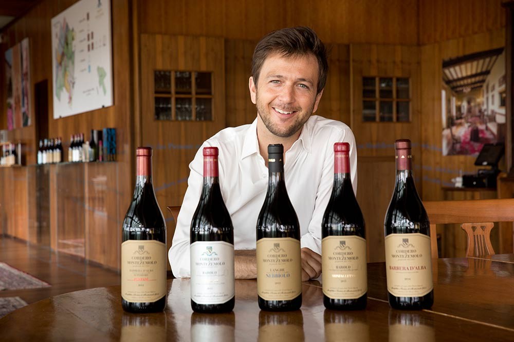 Winemaker Alberto Cordero di Montezemolo.