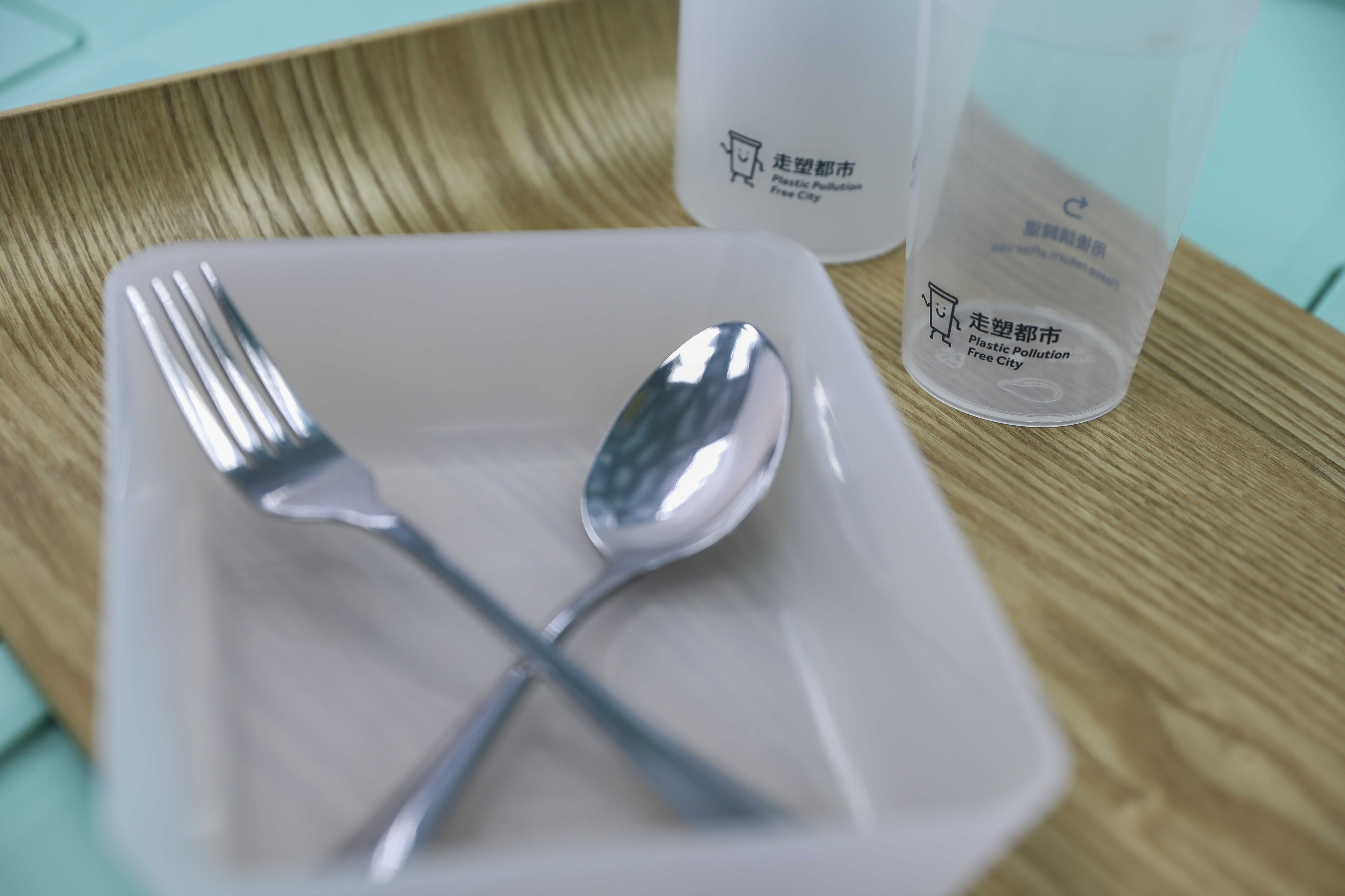 We-Use’s tableware sets, mostly ceramic and glass, were rented out 270,000 times last year. Photo: Sam Tsang