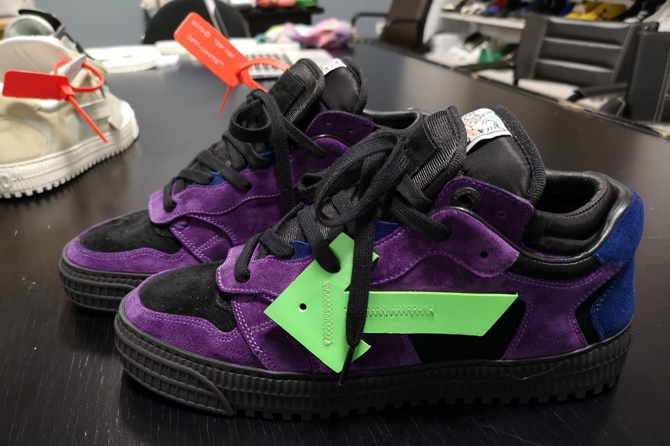 Louis Vuitton artistic director Virgil Abloh revealed two colourways of the Off-White 3.0 ‘Off-Court Lows’ sneakers. Photo: Instagram @virgilabloh