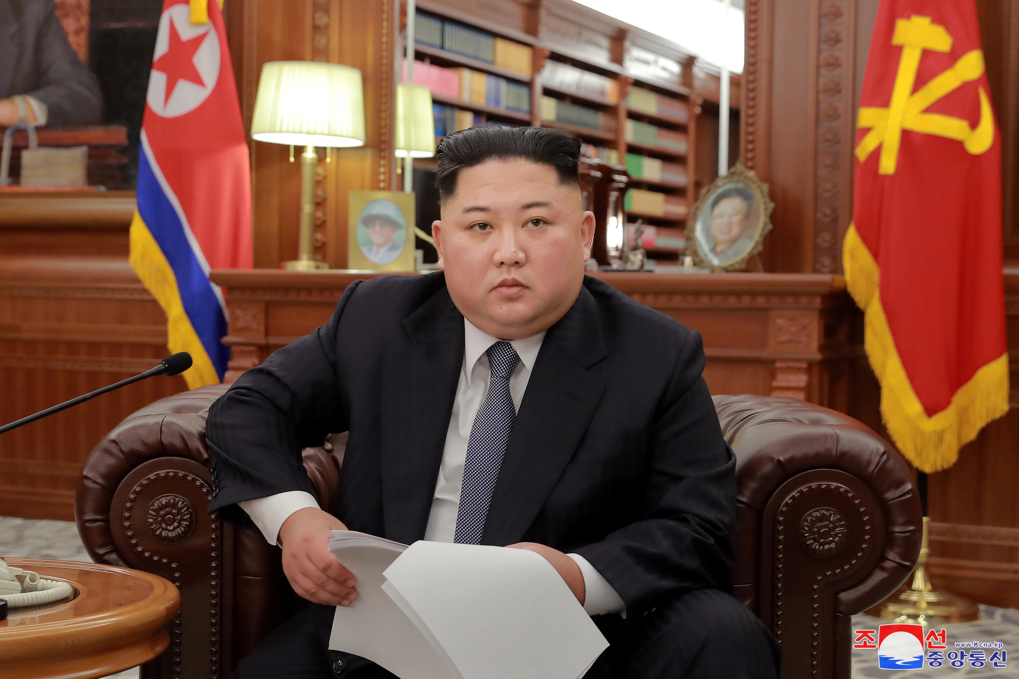 North Korean leader Kim Jon-un’s New Year speech saw him come across as an assured modern leader, in control on the world stage. Photo: Reuters