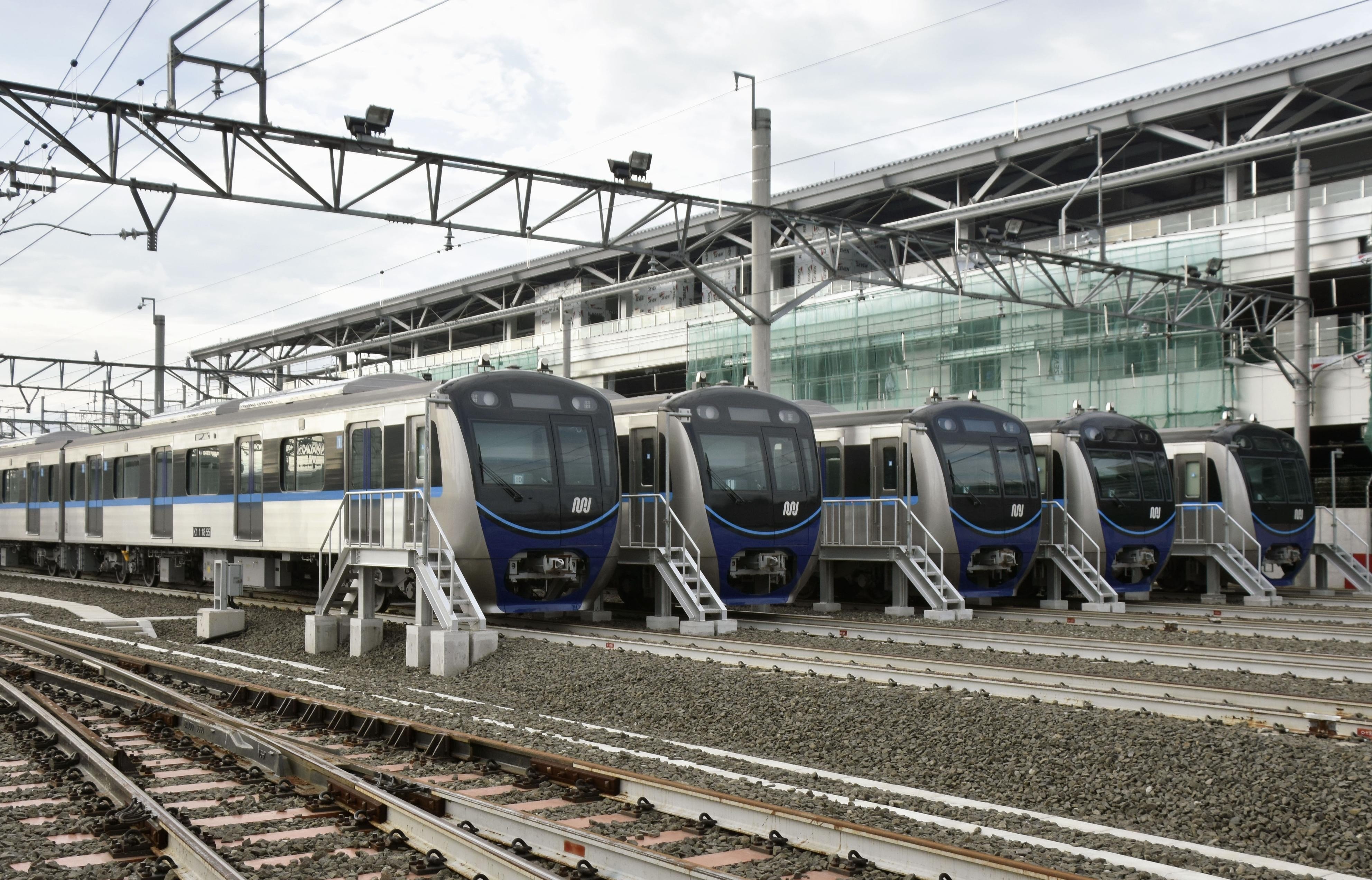 The first corridor of Jakarta’s US$1.1 billion MRT connects the iconic Hotel Indonesia roundabout at the city centre to Lebak Bulus in the city’s south. Photo: Kyodo