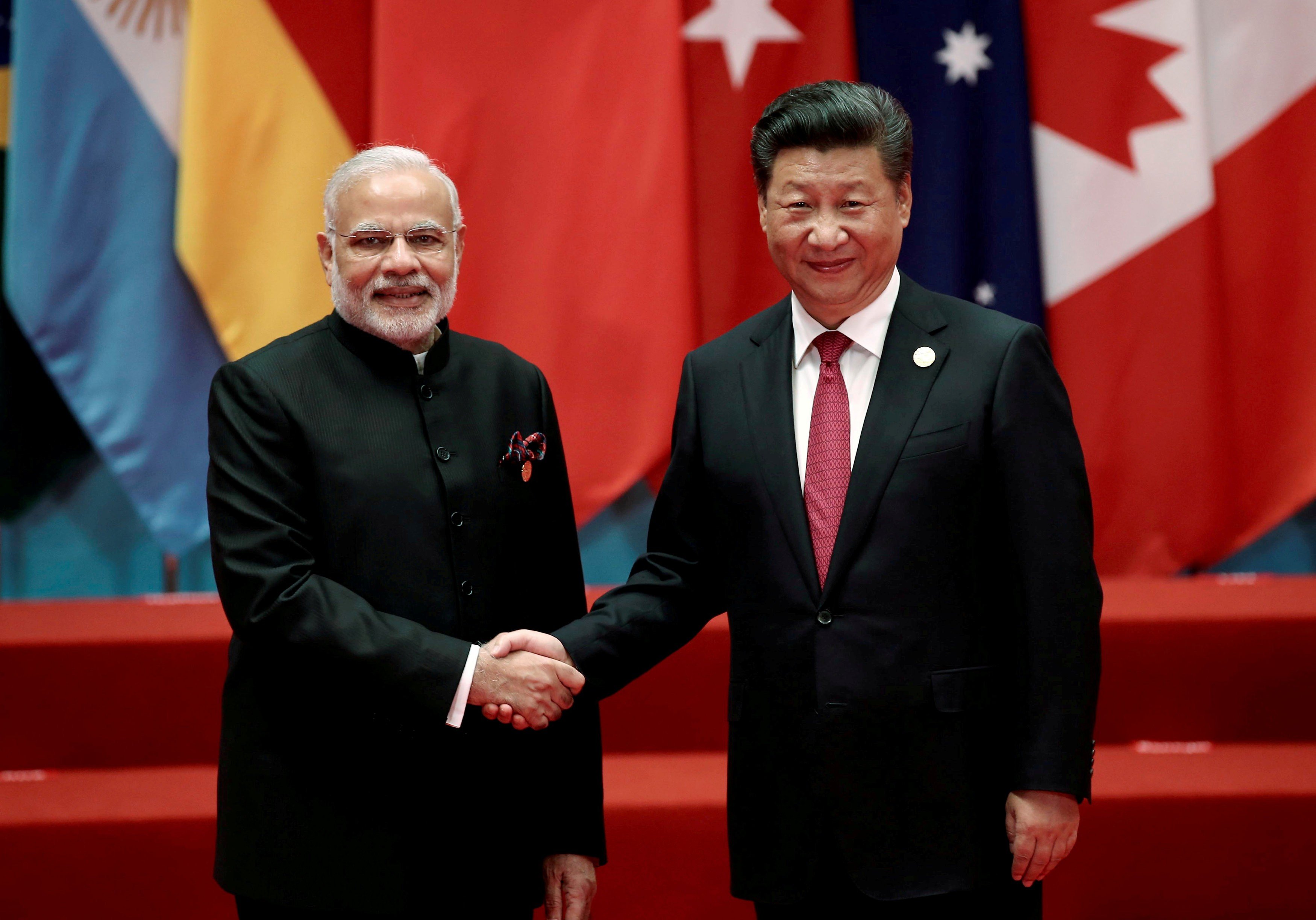 Indian Prime Minister Narendra Modi and Chinese President Xi Jinping in 2015. Photo: Reuters
