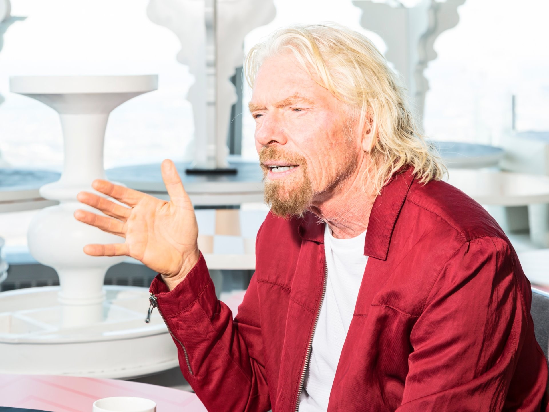 Virgin Group founder Sir Richard Branson says his new cruise line, Virgin Voyages is now taking orders for its first cruise in 2020. Photo: Business Insider