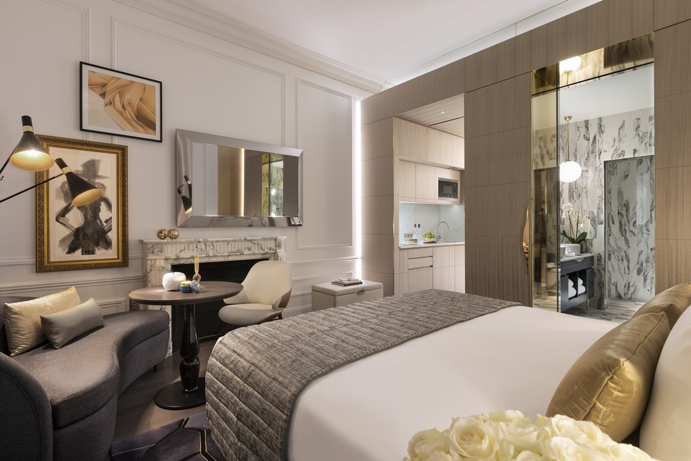 The Ascott Exclusive Suite at La Clef Champs-Elysees Paris. The family behind Hennessy cognac built the five-storey building as its private residence in 1907. Photos: The Ascott