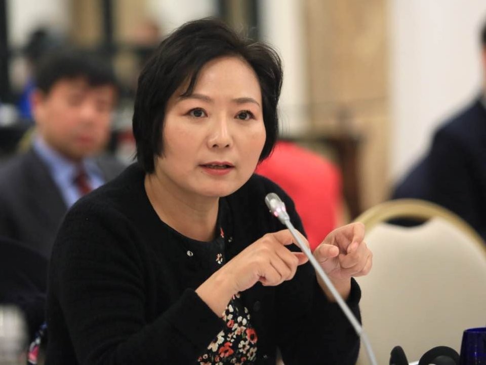 Wu Yajun, who with her then-husband co-founded Longfor Properties, which became a property company worth US$8.3 billion. Photo: Longfor Properties