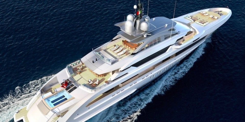 The owners of superyachts are increasingly bringing their art collections on board. Photo: Heesen Yachts