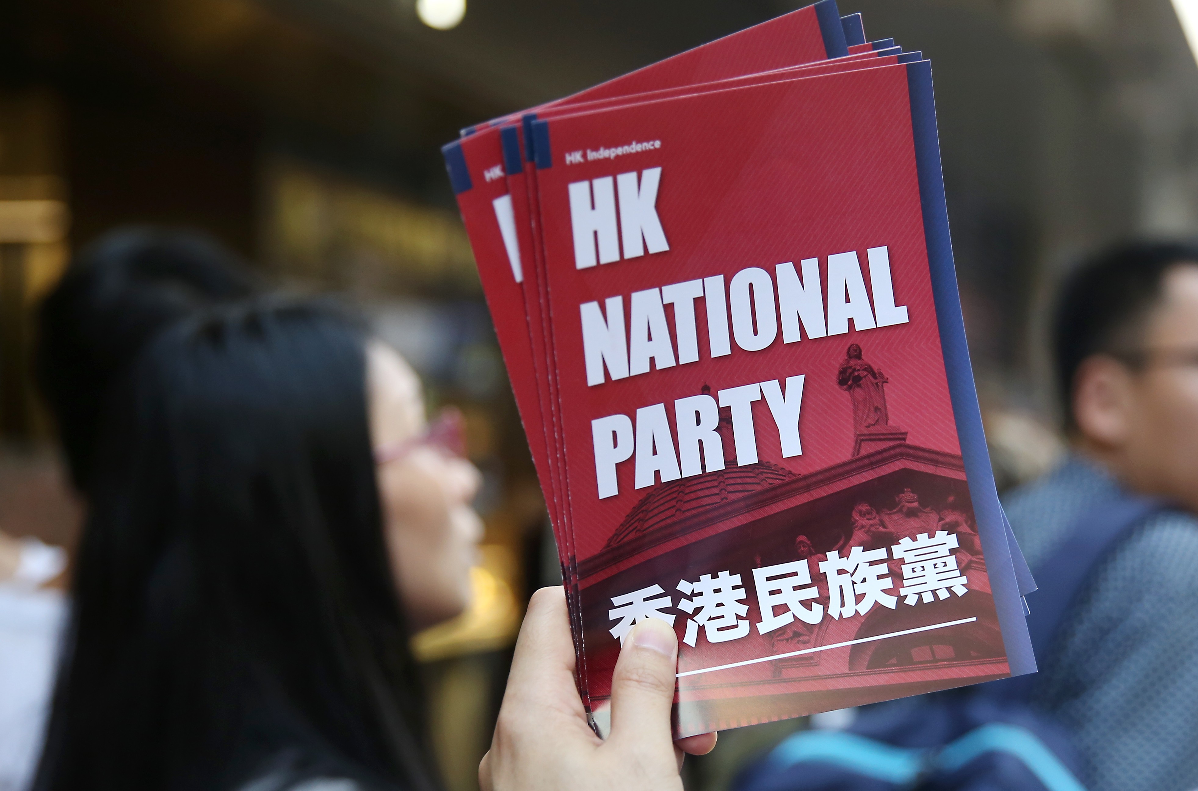 Unsurprisingly, the city’s chief has Beijing’s full support in outlawing the Hong Kong National Party. But she stressed she had never received any direct order to take action. Photo: Sam Tsang