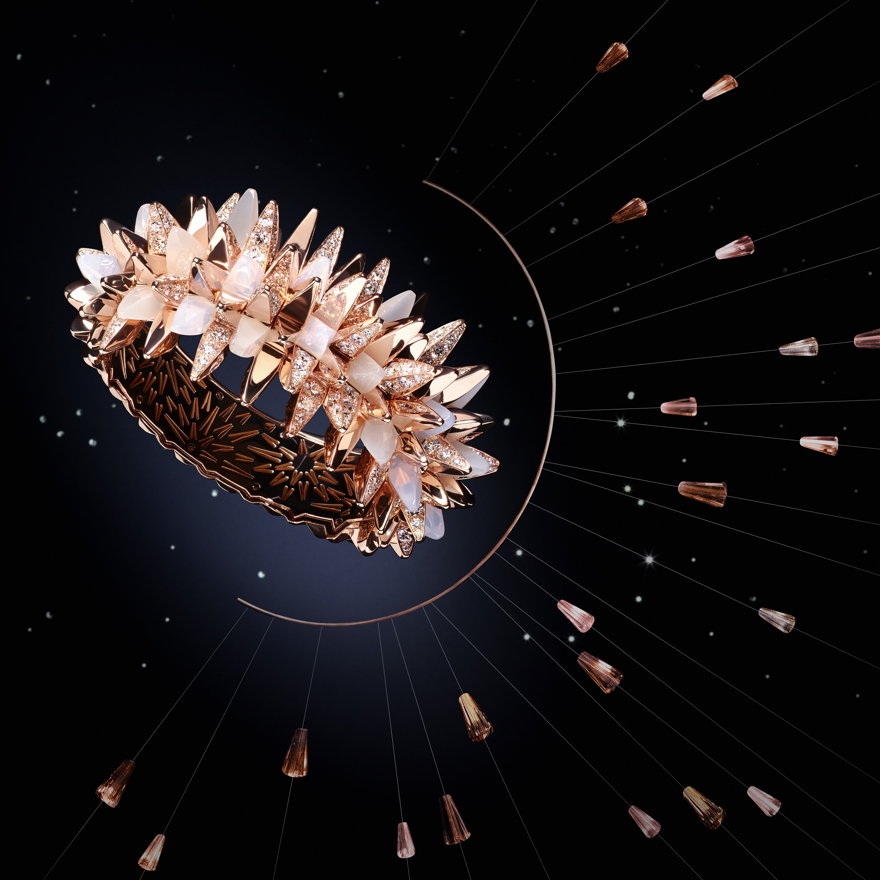 How Cartier s Les Galaxies collection makes the stars tremble