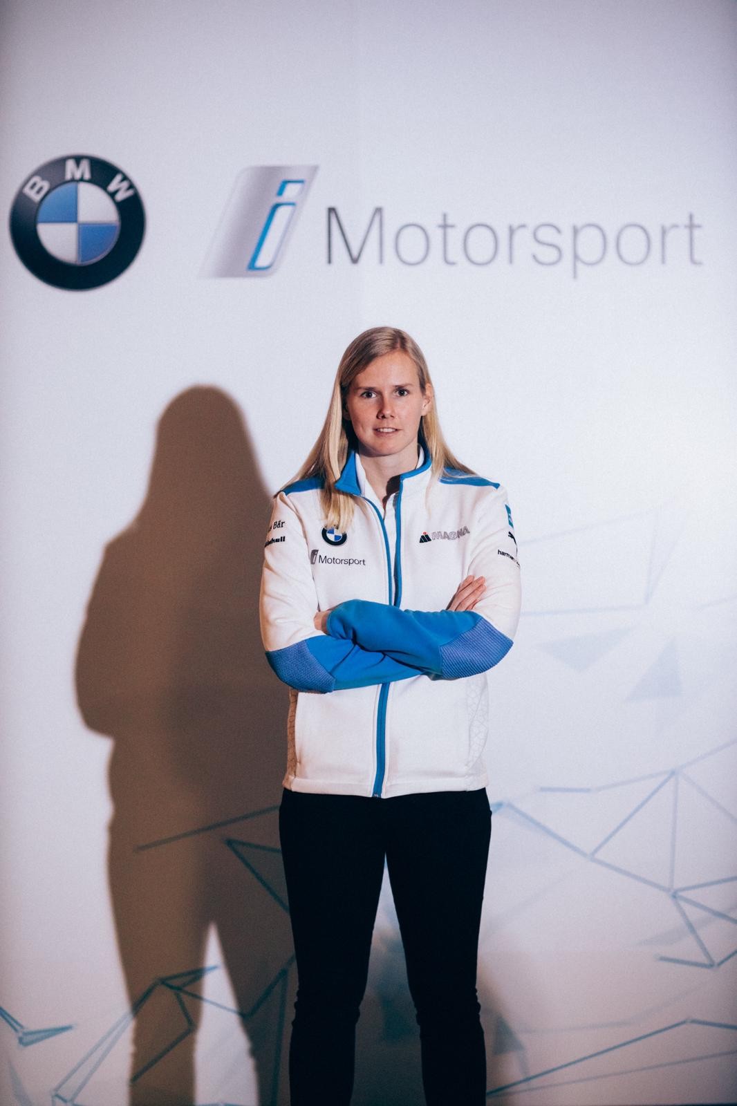 Beitske Visser is the first woman to have made it onto the BMW Motorsport Junior Programme. Photo: BMW