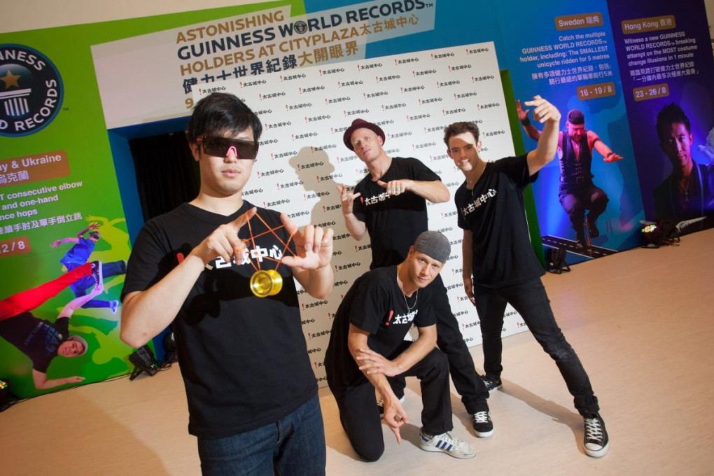 Yo-yo world champion Hiroyuki Suzuki and a European breakdance trio strut their stuff at Cityplaza.