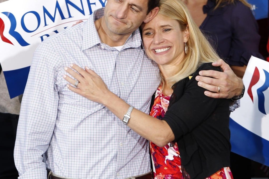 Paul and Janna Ryan met while both worked in the US capital.Photo: EPA