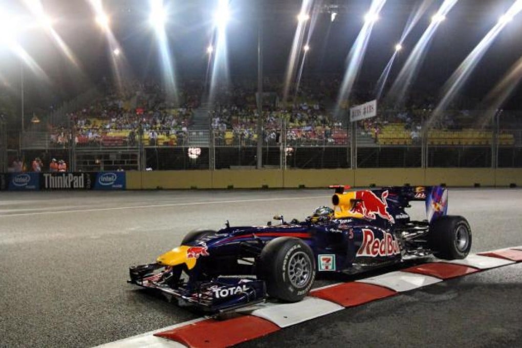 Sebastian Vettel will bid to repeat his victory in last year's Singapore GP.