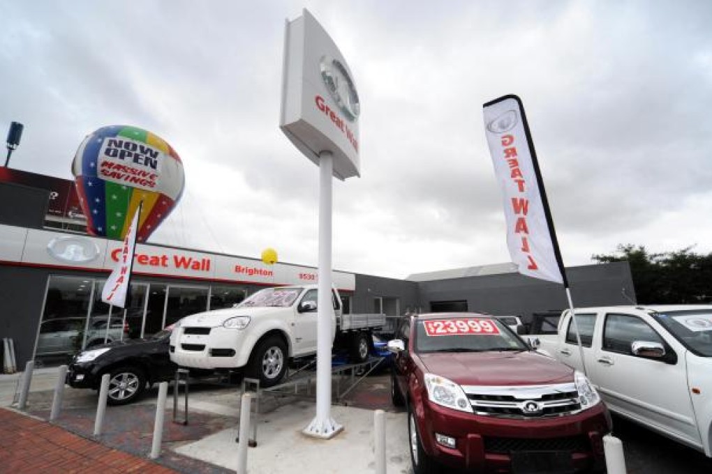 The Australian distributor of Chinese carmakers Great Wall Motor and Chery has recalled thousands of vehicles over traces of asbestos. Photo: Bloomberg