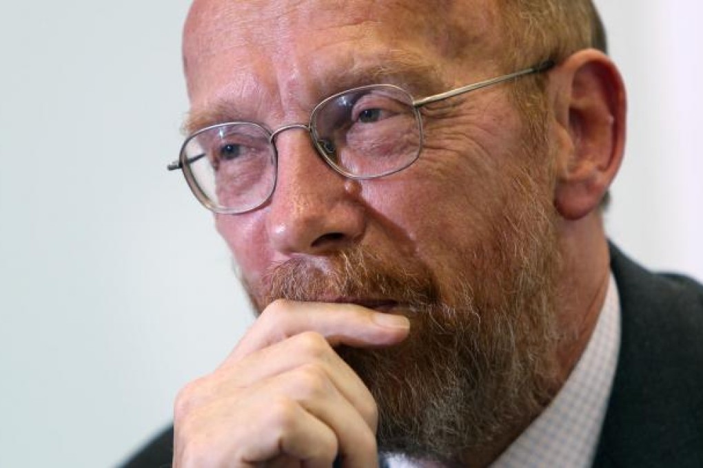 Dr George Pook, who is leaving his role as examinations chief.