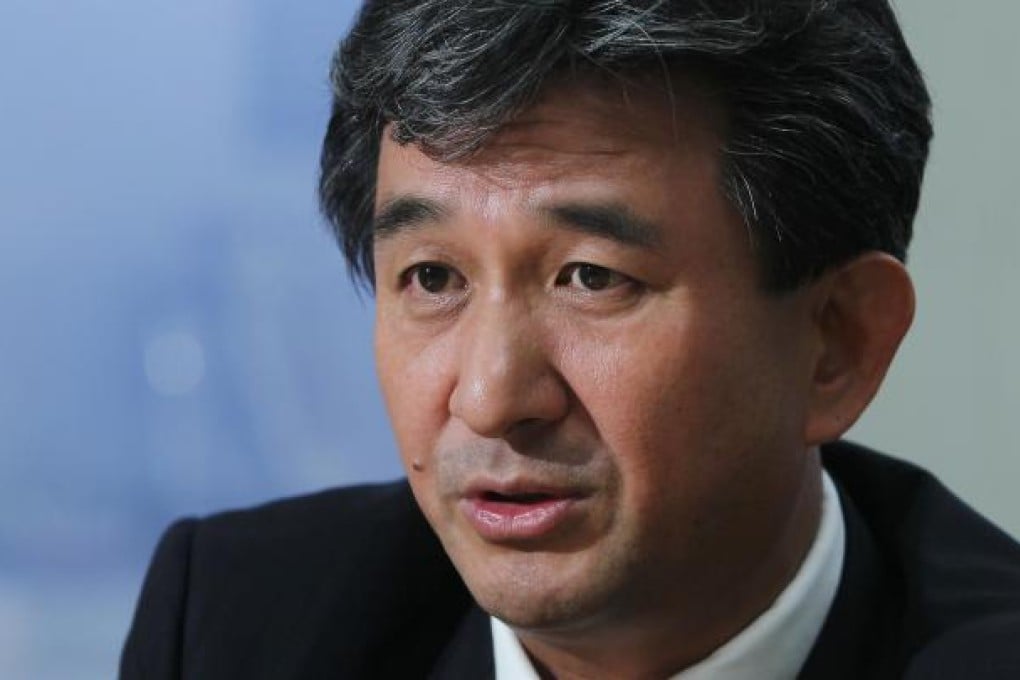 Zhongsheng chairman, Huang Yi, says it is "absolutely possible" turnover can reach 100 billion yuan. Photo: Edmond So