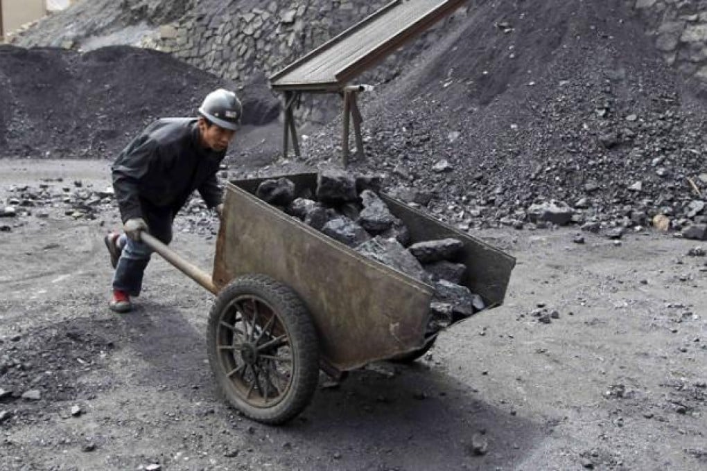 A coal mine owned by Puda Coal, Shanxi province. In February, the US Securities and Exchange Commission referred to a GeoInvesting report when it alleged that Puda Coal chairman Zhao Ming effectively looted the company and left shareholders with nothing. Yet investment banks and bigger research houses make big fees. Photo: Reuters
