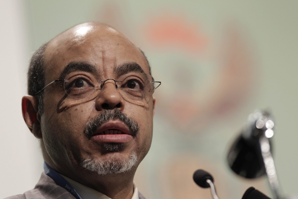 Ethiopian Prime Minister Meles Zenawi