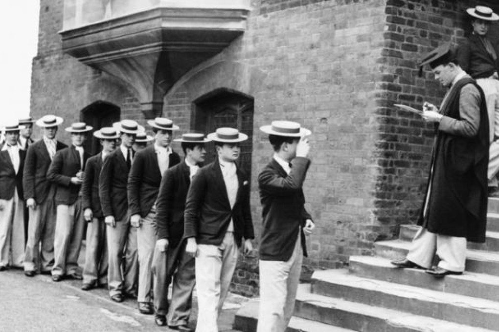 Roll call at Harrow. Photo: Bettmann/Corbis