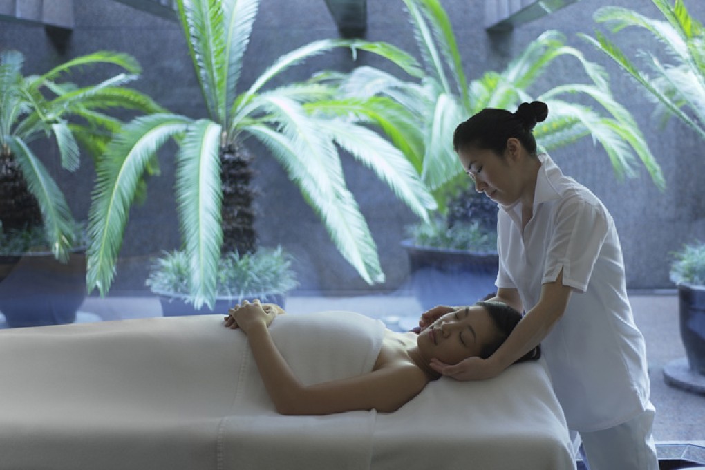 Plateau Spa at the Grand Hyatt Hong Kong offers a facial using Carita's crystalline product range and a pro-lifting machine.