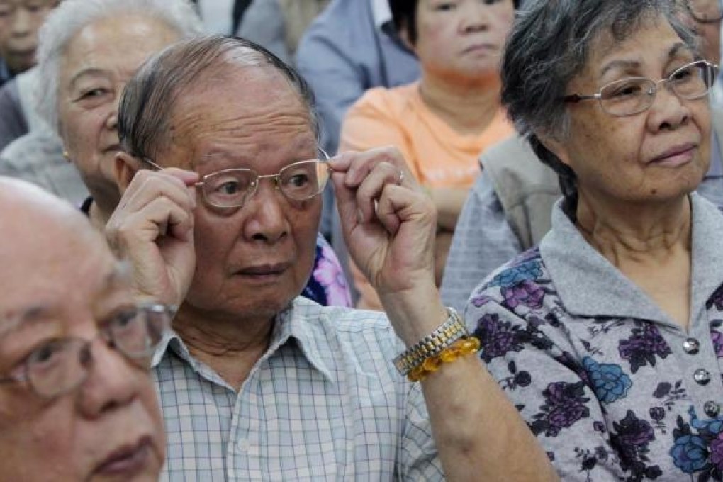 Hong Kong is a rapidly ageing city. Photo: K.Y. Cheng