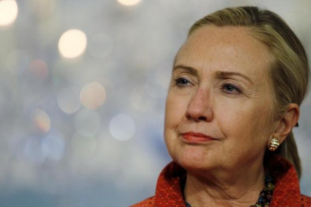 US Secretary of State Hillary Rodham Clinton