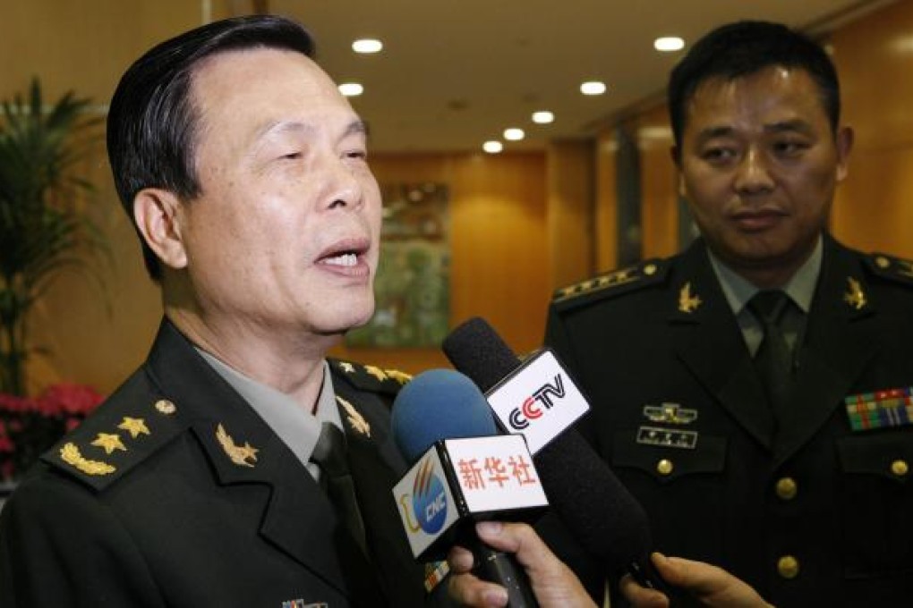 Cai Yingting speaks to media in Washington. Photo: Xinhua