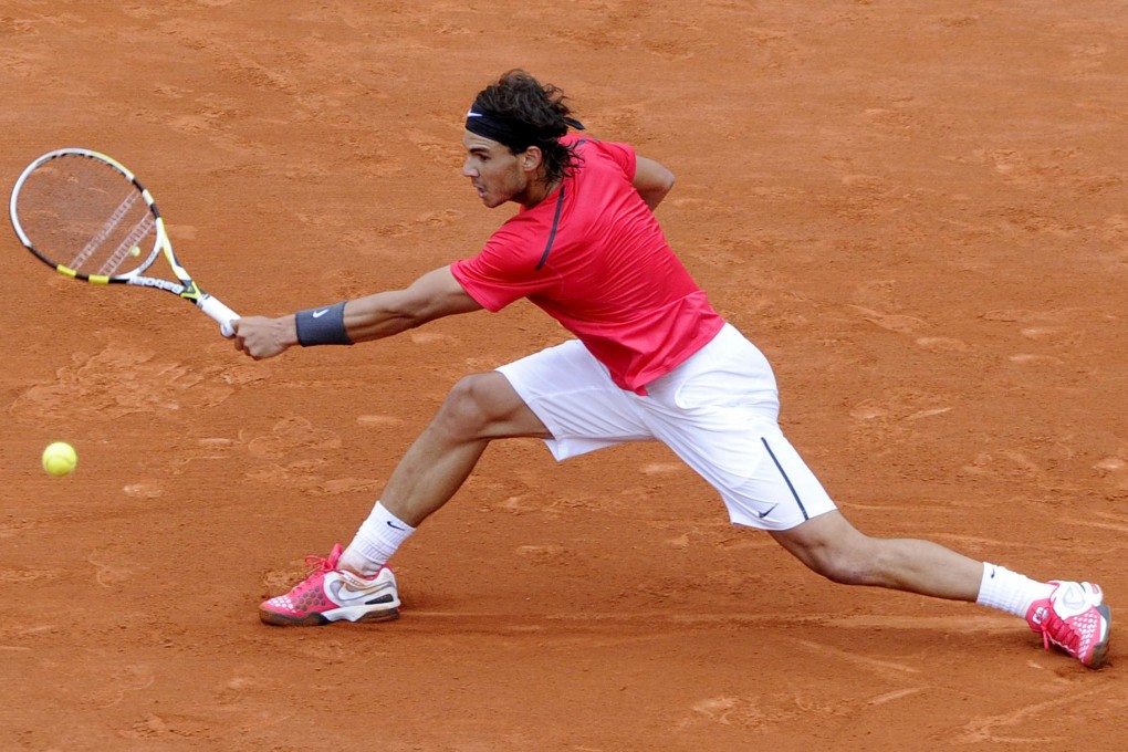 Rafael Nadal suffers from Hoffa's syndrome.Photo: Corbis