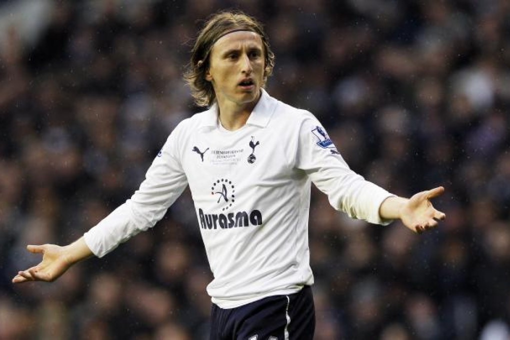 Luka Modric. Real Madrid on Monday agreed to sign the Croatia midfielder from Tottenham Hotspur on a five-year contract. Photo: AP