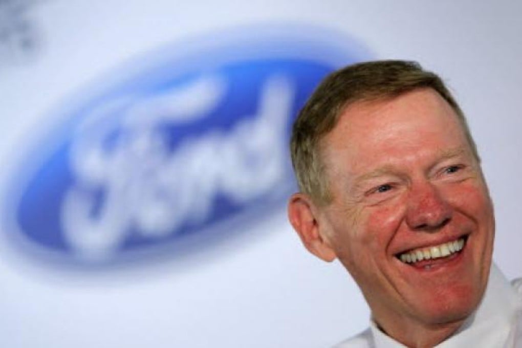 Ford chief executive Alan Mulally. EPA: MANUEL BRUQUE