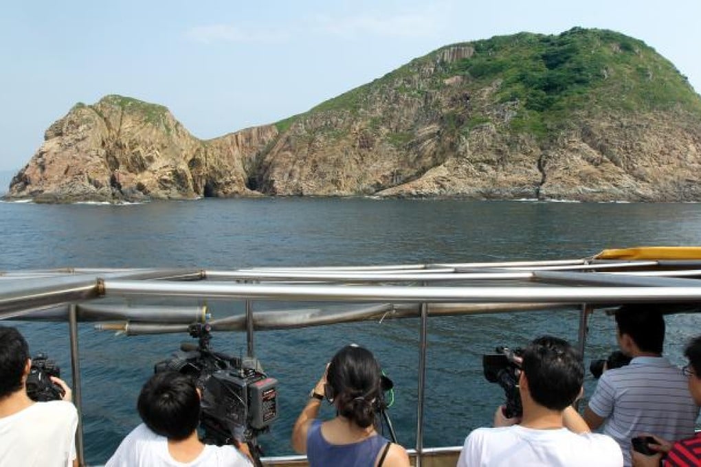 Evidence of an ancient supervolcano in Leung Shuen Wan. Photo: K.Y. Cheng