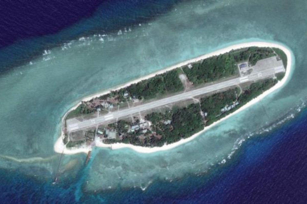 Taiping Island, which is the largest of the Spratly Islands. Photo SCMP