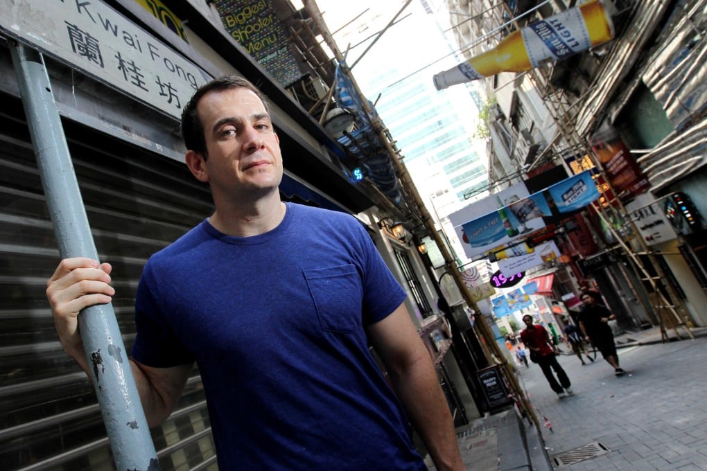 Behind bars: Hong Kong Pub Crawl director Warren Baumberg.Photo: May Tse