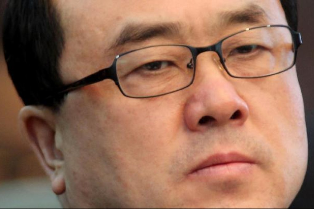 Wang Lijun: tough sentence expected. Photo: Simon Song