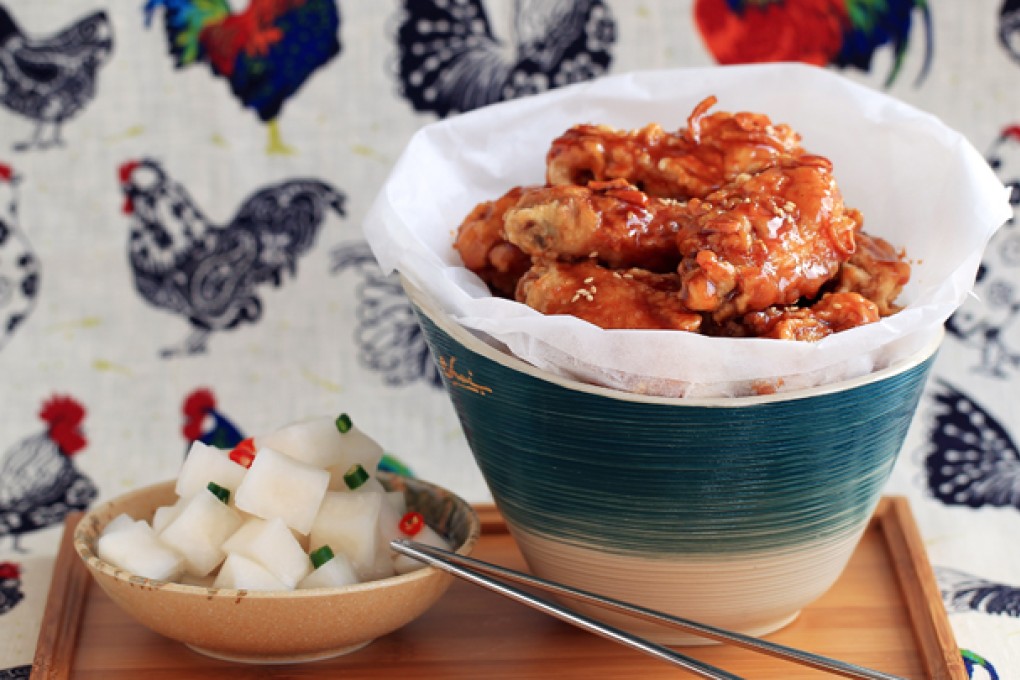 Korean fried chicken