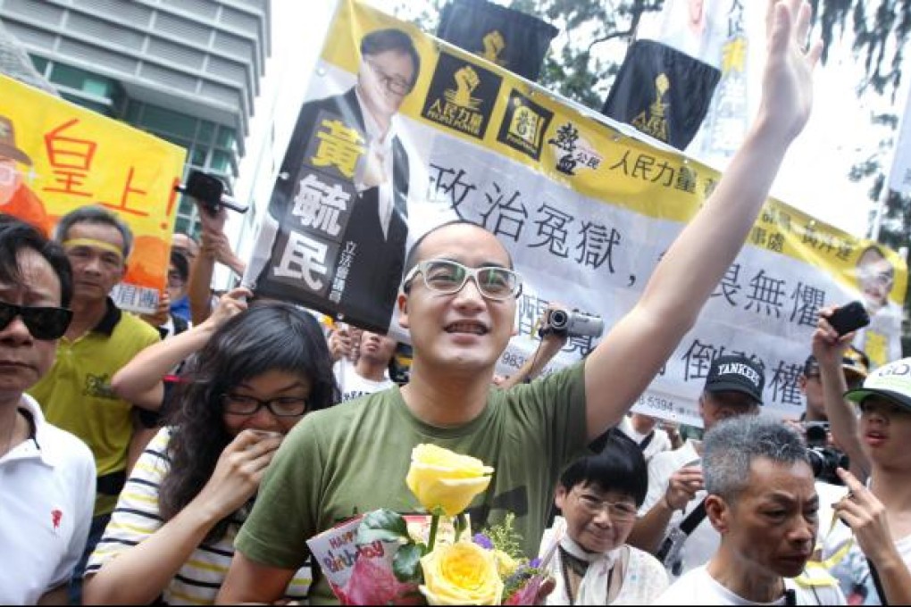 People Power's Wong Yeung-tat, a radical who has seen his support rise. Photo: Sam Tsang