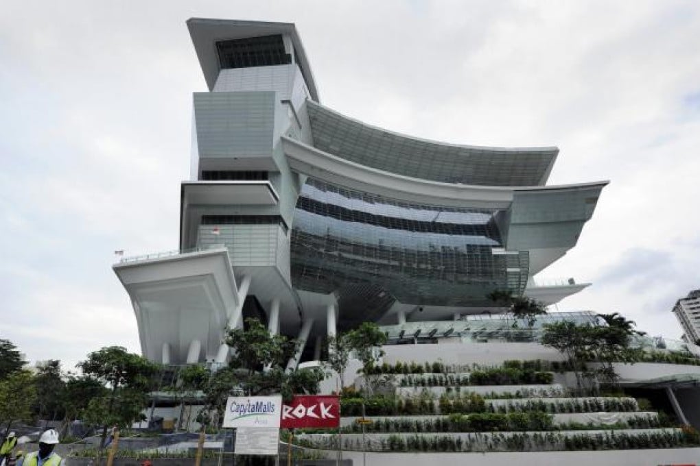 Holy cash cow: the Star Performing Arts Centre, a joint venture between New Creation Church's Rock Productions and CapitaLand. Photo: Bloomberg