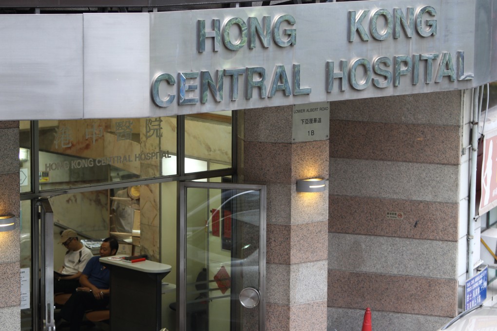View of the Hong Kong Central Hospital in Mid Levels. SCMP