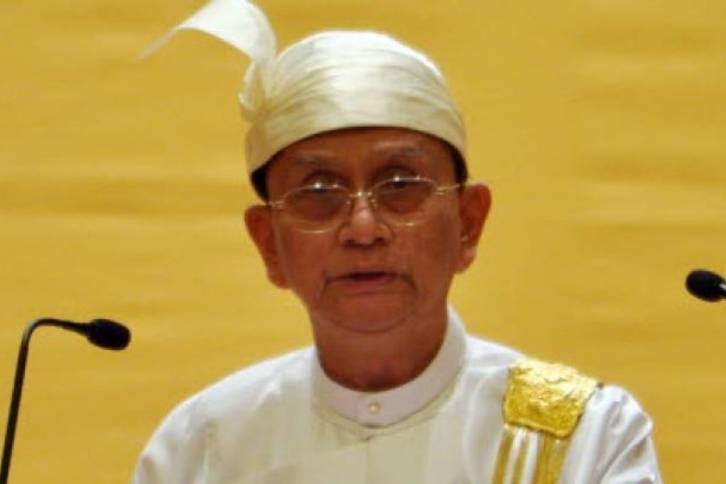 Myanmar President Thein Sein. Photo: AP