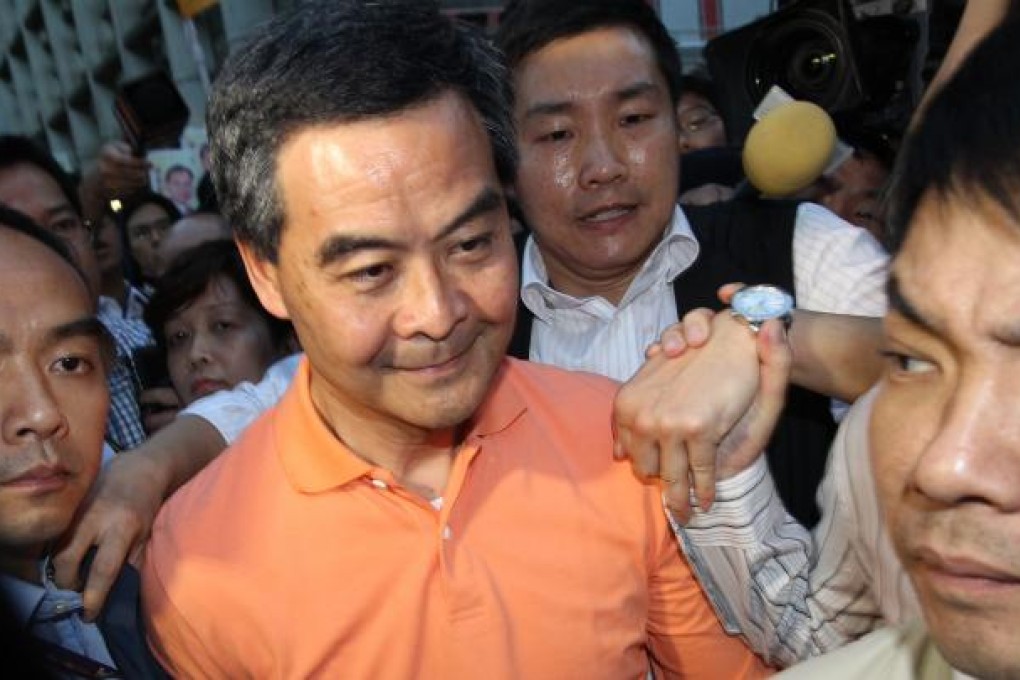 Chief Executive Leung Chun-ying. Photo: Dickson Lee