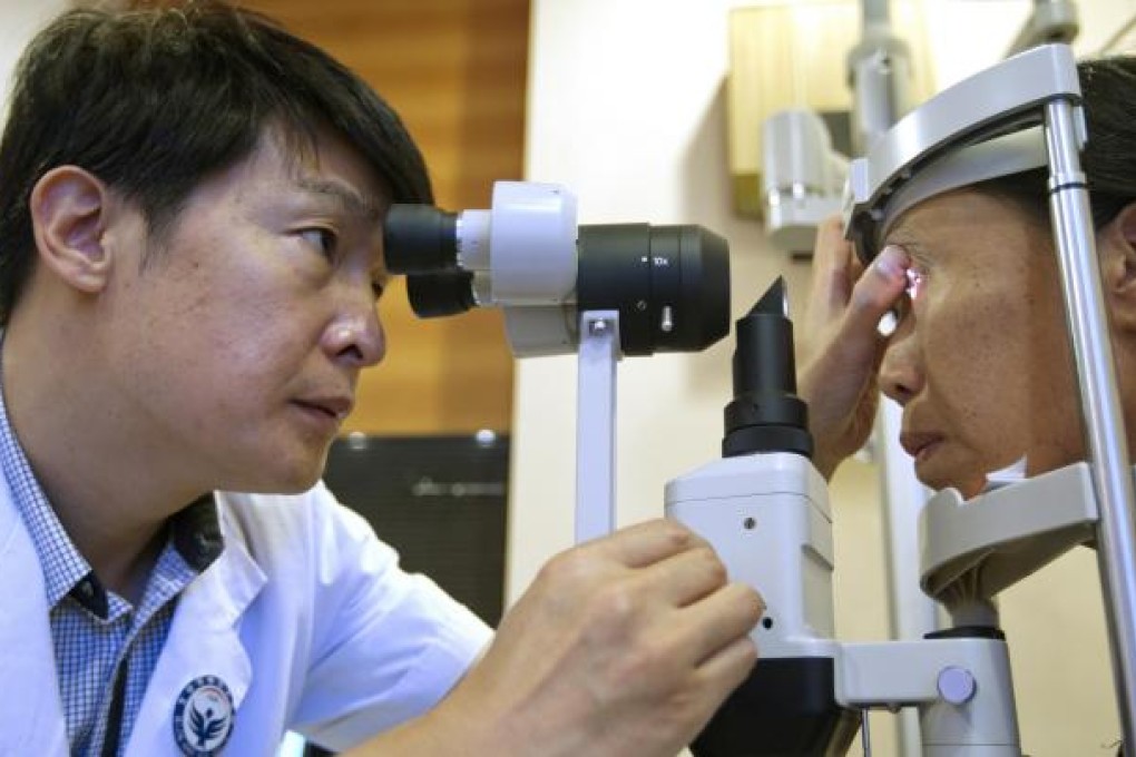 Ye Zilong, at Beijing Huadu Yatai Hospital. Photo: Simon Song