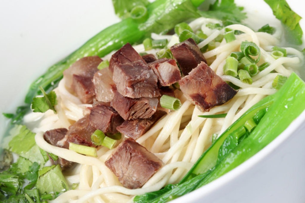 CLEAR BEEF NOODLE SOUP IS A FIRM FAVOURITE