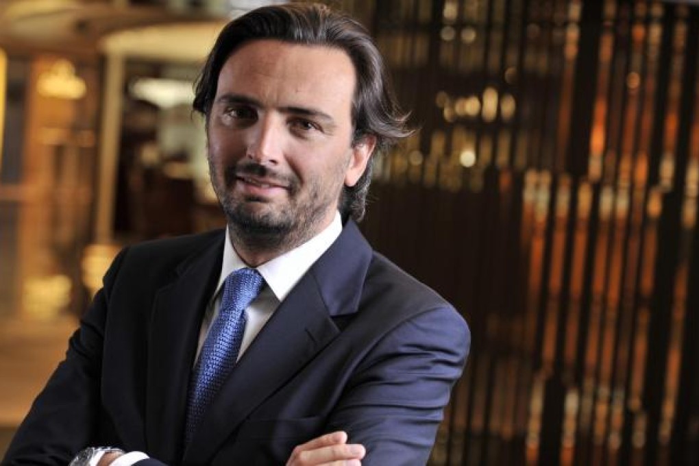 Benjamin Vuchot says DFS' innovative technology will enable faster transactions at its airport outlets. Photo: Warton Li