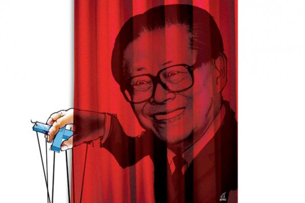 Jiang still pulls the strings.