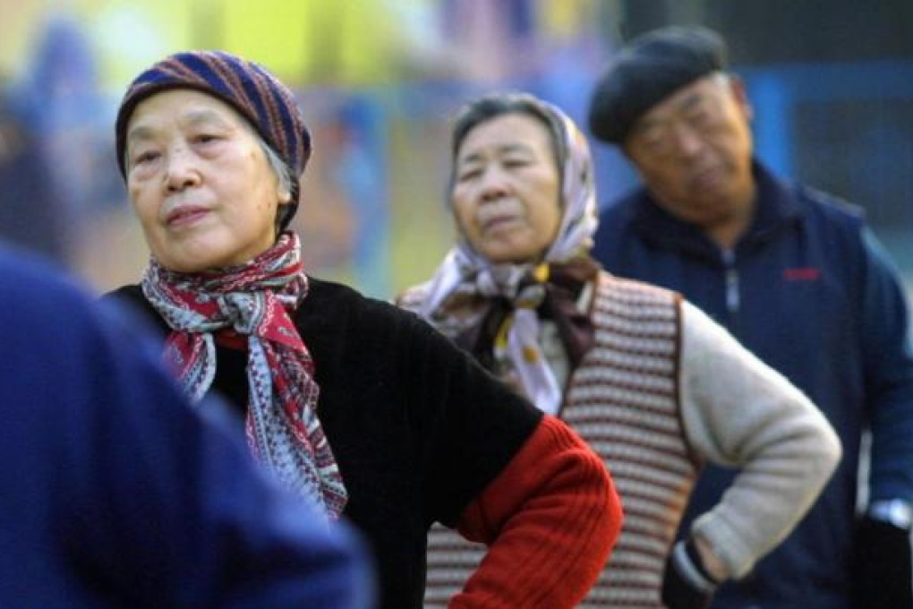 Mainland seniors are seen as a growth market. Photo: Bloomberg