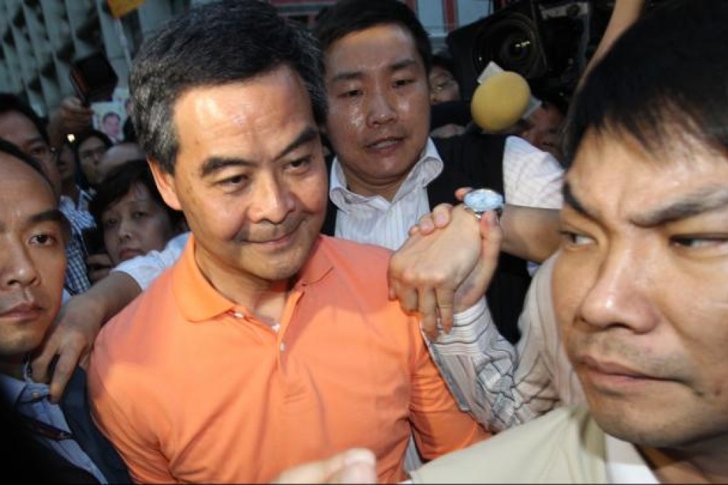 Chief Executive Leung Chun-ying. Photo: Dickson Lee