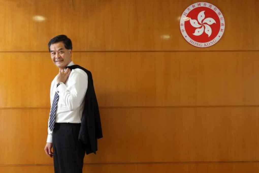 Chief Executive Leung Chun-ying