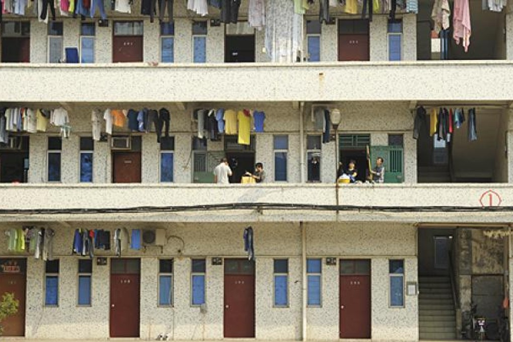 Migrant workers' housing in Shenzhen. Activists who help the workers have reported random inspections and evictions, said an open letter. Photo: AFP