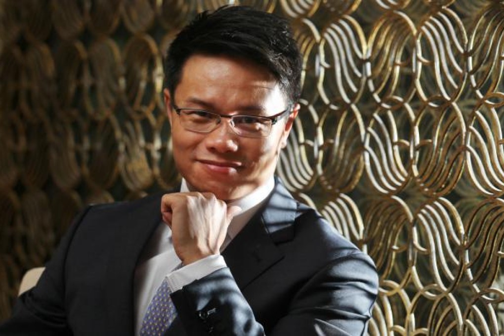 Ken Chu, chairman and chief executive of Mission Hills, is optimistic about three new projects in the mainland. Photo: SCMP