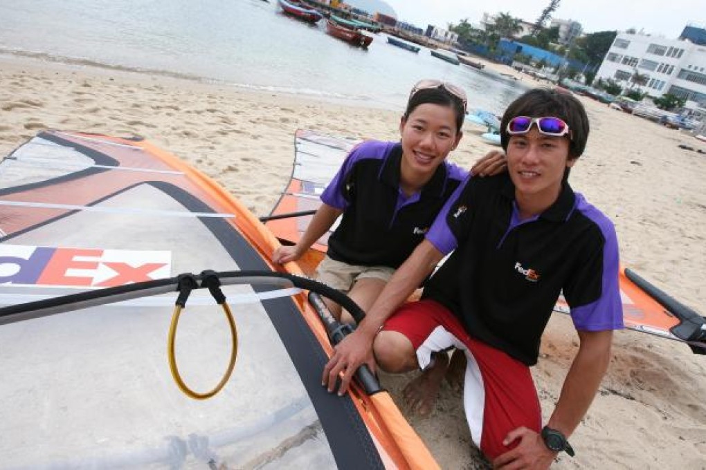 Veteran Ho Chi-ho (right)